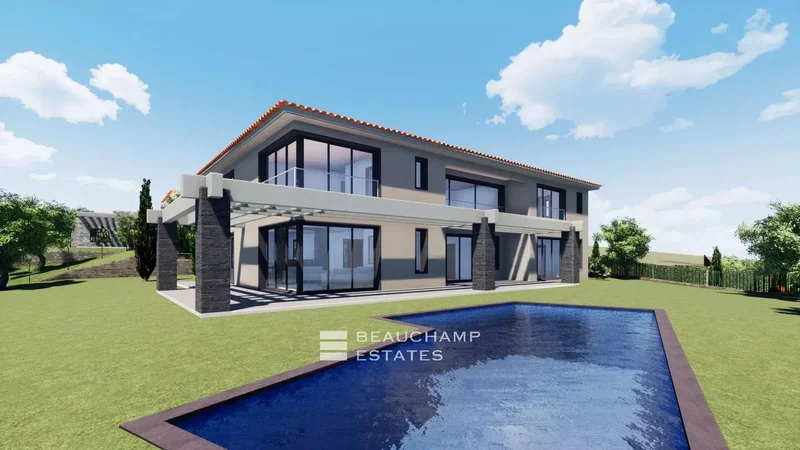 Building plot in a secure gated estate, close to the golf course – Opio