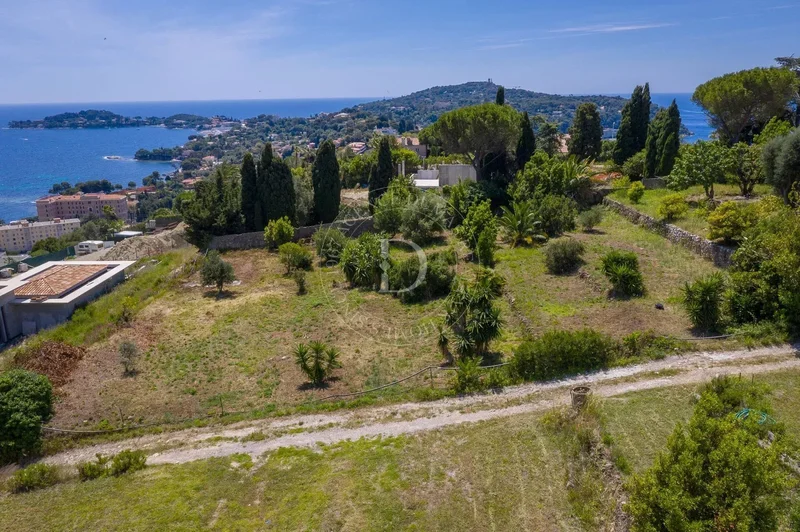 Land In Beaulieu Sur Mer With Panoramic Sea View