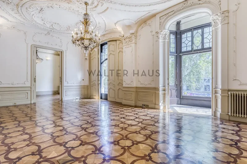 Modernist mansion for sale on Paseo de Gracia, Barcelona