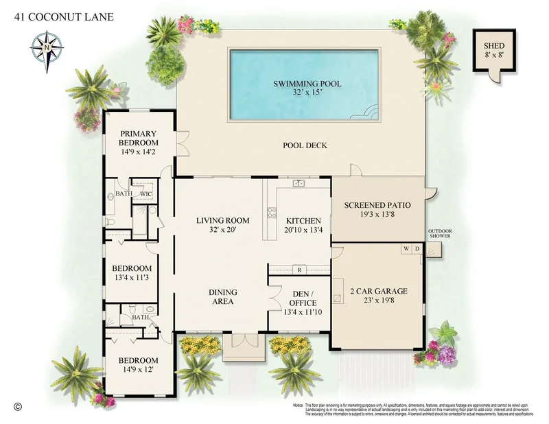 41 Coconut Lane, Boynton Beach, Florida, United States. - Photo 43