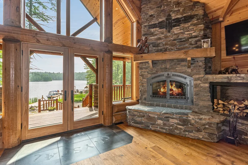 Go Home Lake Log Cottage