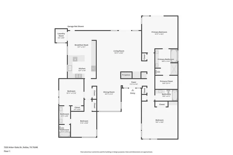 7332 Arbor Oaks Drive, Dallas, TX 75248, Dallas, Texas, United States. - Photo 21