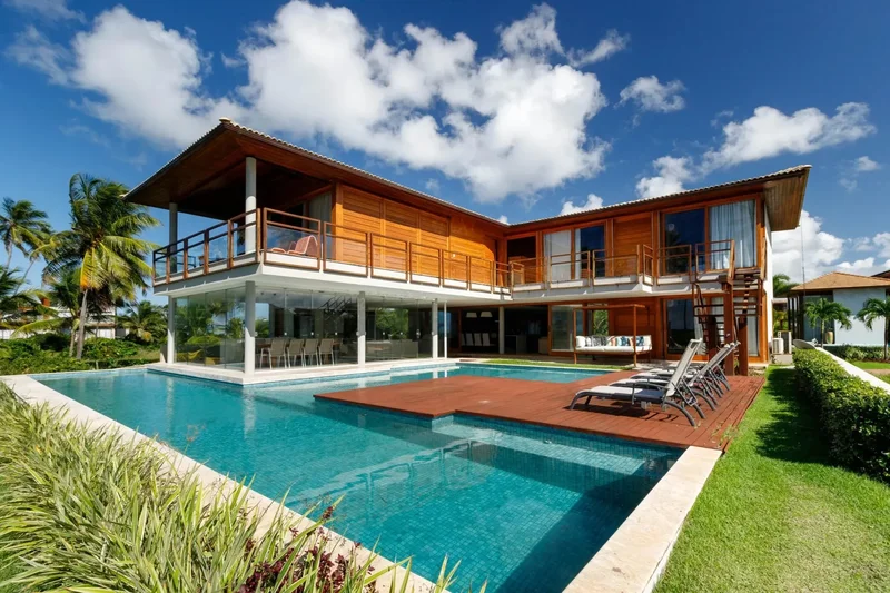 Bah421 - Beautiful sea front villa in Praia do Forte