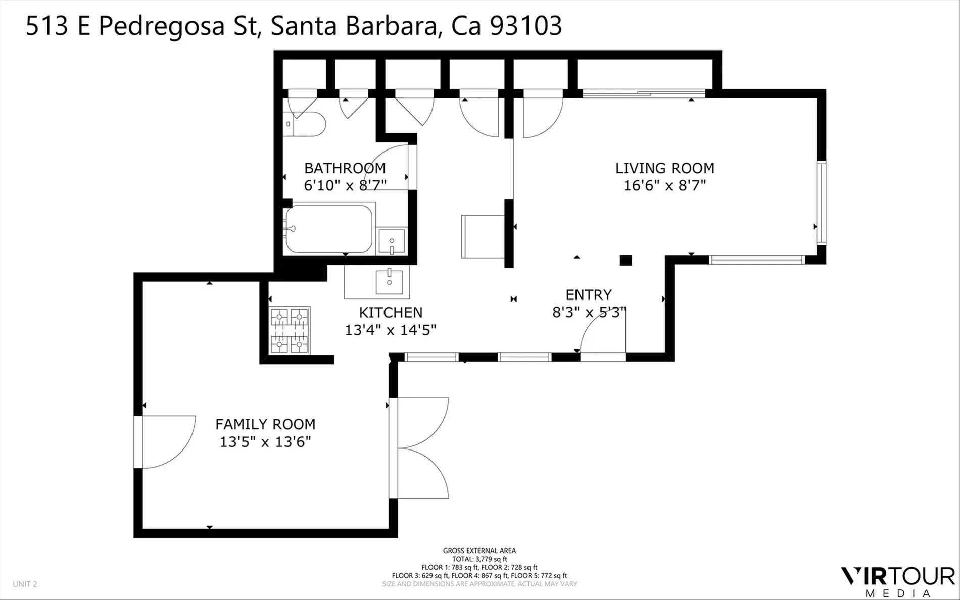 513 E Pedregosa Street, Santa Barbara, California, United States. - Photo 37