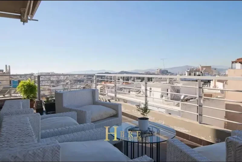Penthouse in Pagrati Athens, with Acropolis view