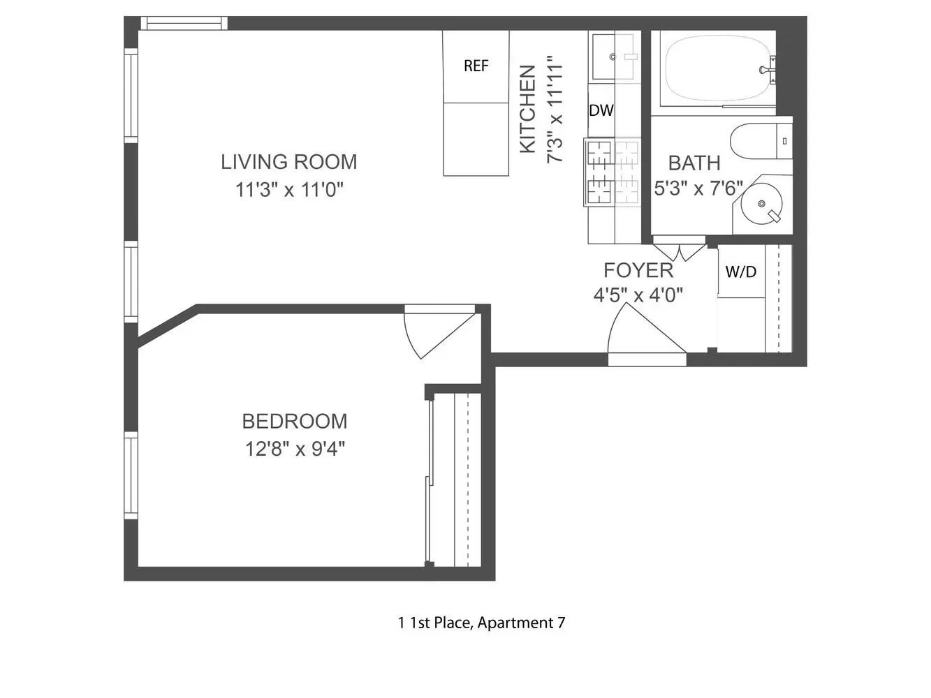 1 1ST PL, New York, New York, United States. - Photo 1