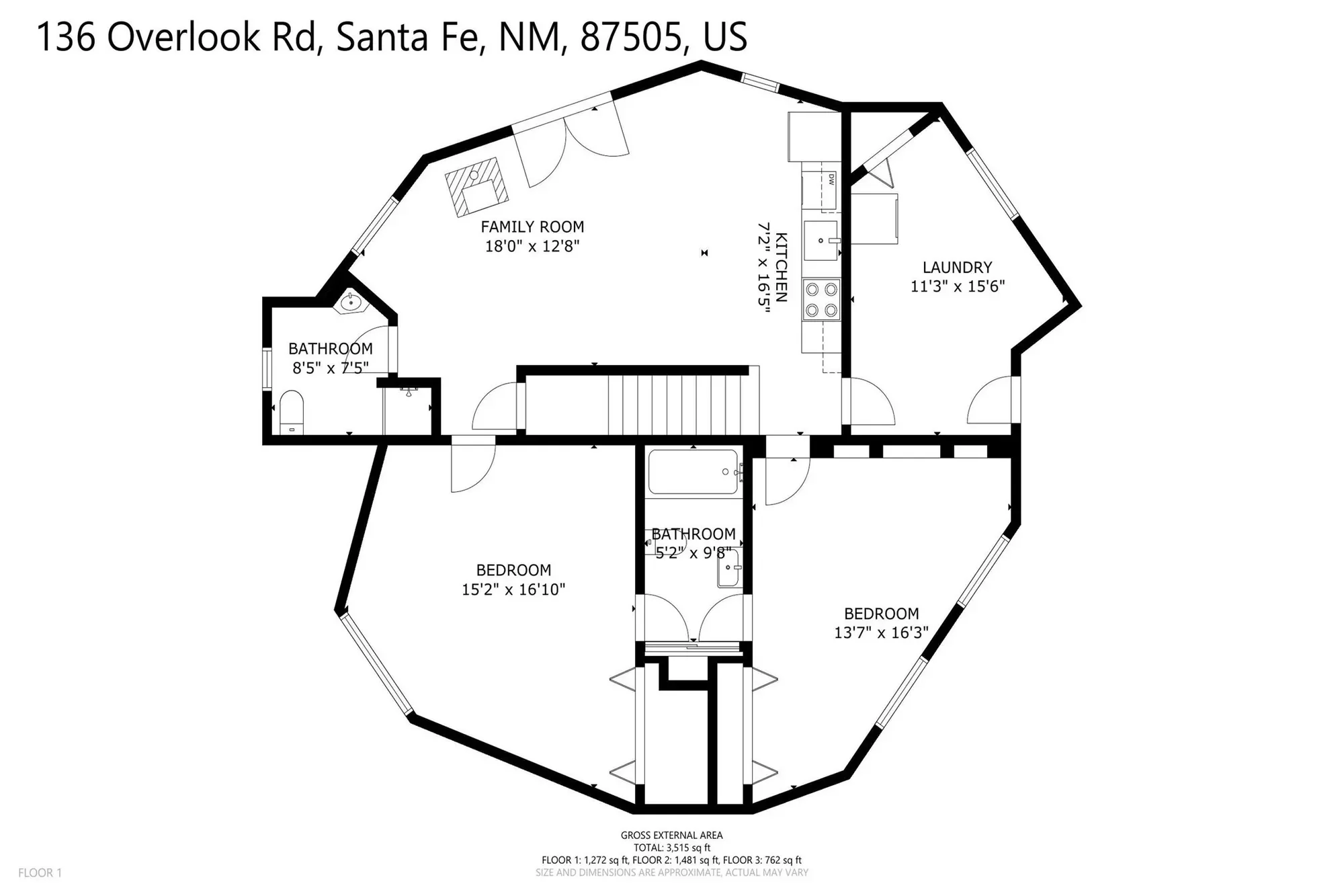 136 Overlook Road, Santa Fe, NM 87505, Santa Fe, New Mexico, United States. - Photo 44