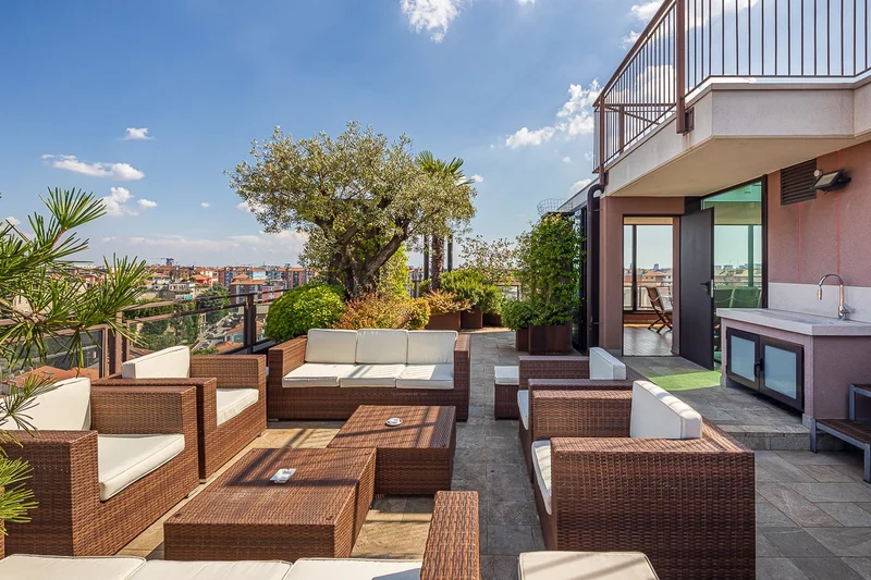 Splendido attico e superattico con terrazzi