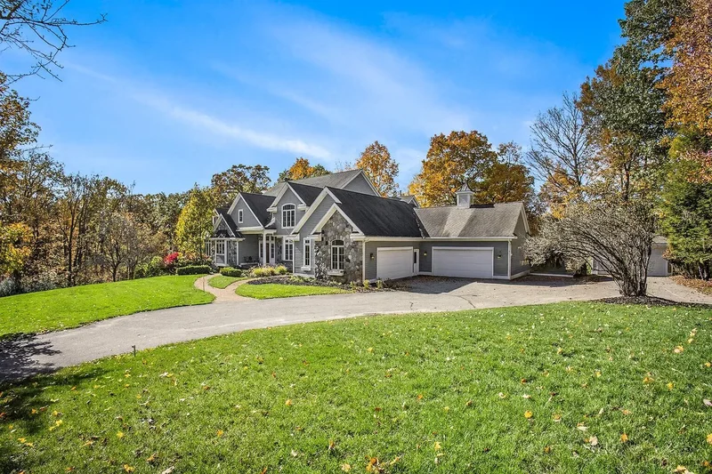 Custom-Built Thornapple River Home with Pool & Panoramic Views