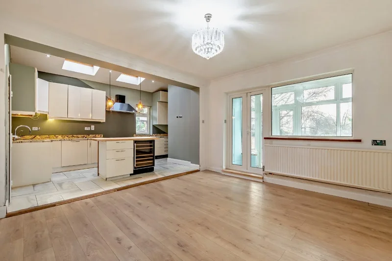 Prominent detached house with scope for further enlargement