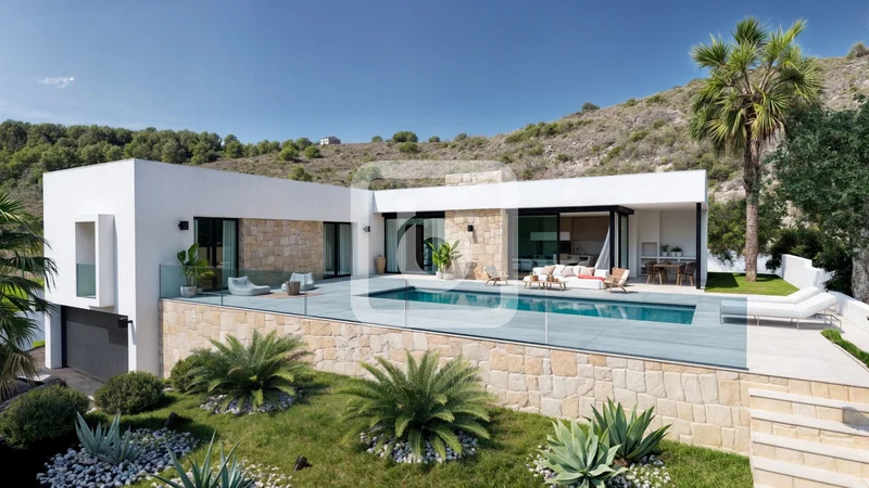 New build 3 bed 3 bath Villa in Les Fonts, Benitachell