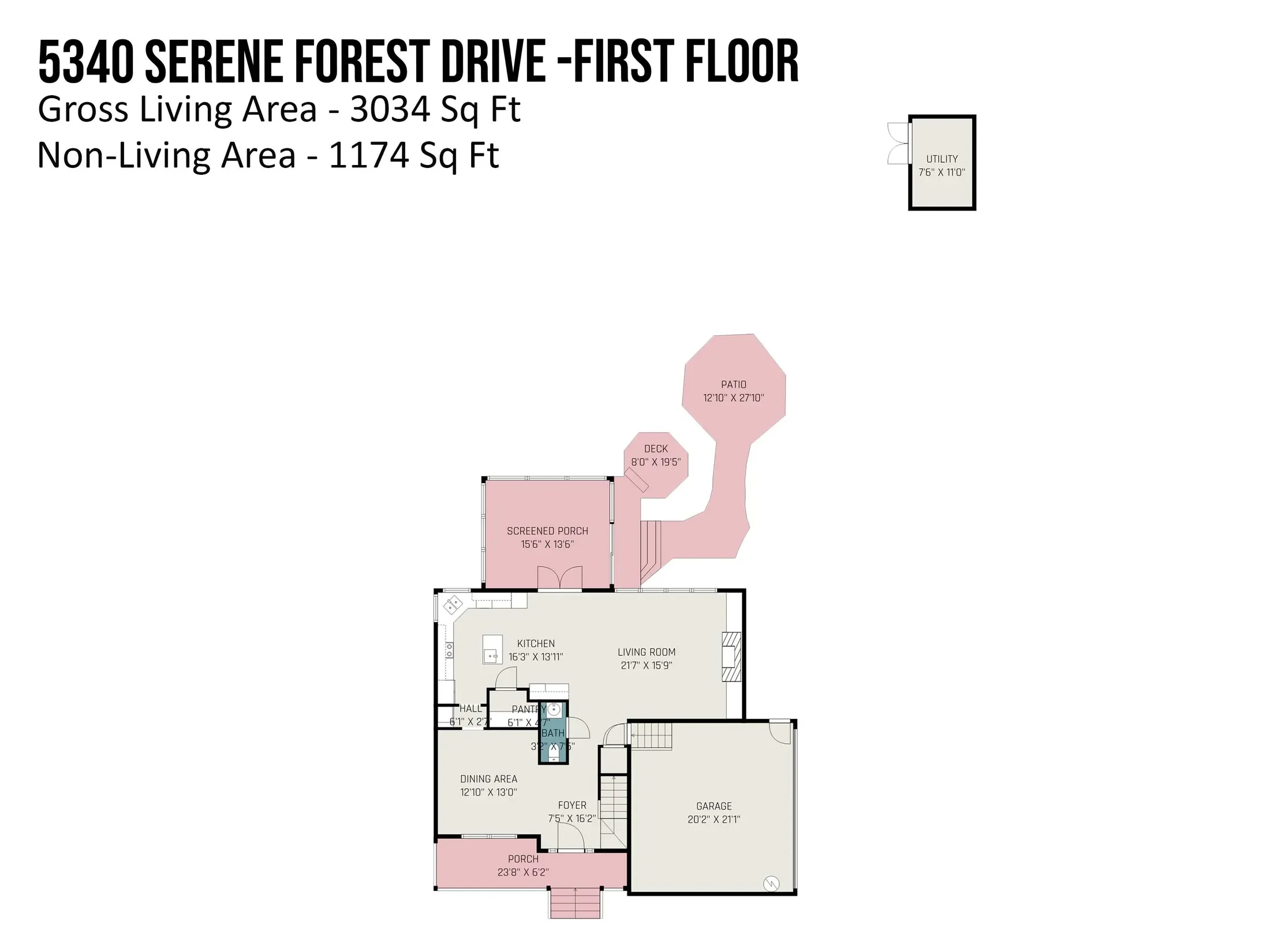 5340 Serene Forest Drive , Apex, NC 27539, Apex, North Carolina, United States. - Photo 14
