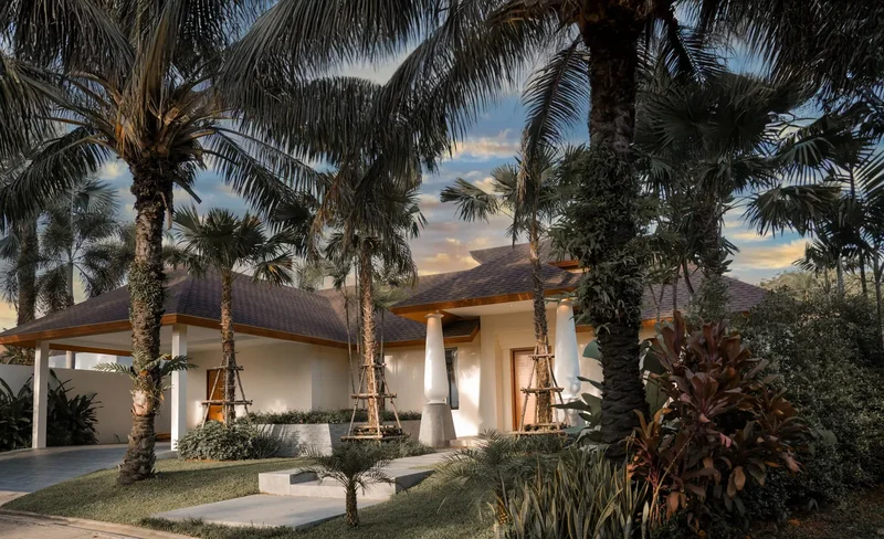 Private Courtyard Sanctuary Villa with 12-Meter Pool in The Gardens by Vichara