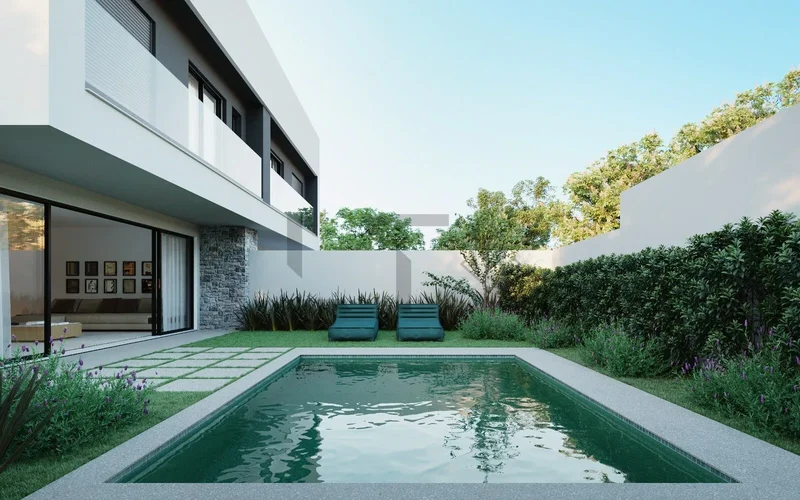 Fantastic 3 Bedroom Semi-Detached Villa with 3 En-Suite Bedrooms, Private Pool and Garden, Quinta da