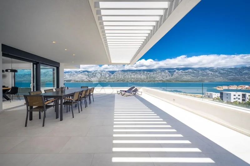 Swiss Style Luxury Villa With Panoramic Adriatic & Mountain Views In Dalmatia