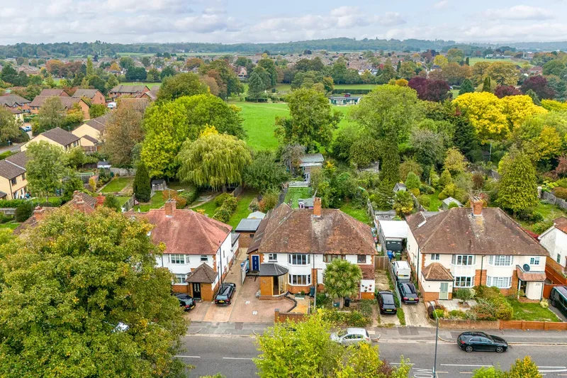 Offered to the market with no onward chain, this spacious and extended four-bedroom home spans three