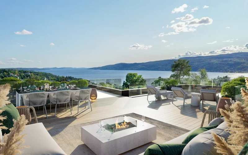 New luxurious home being built in one of the most sought-after areas in Drøbak