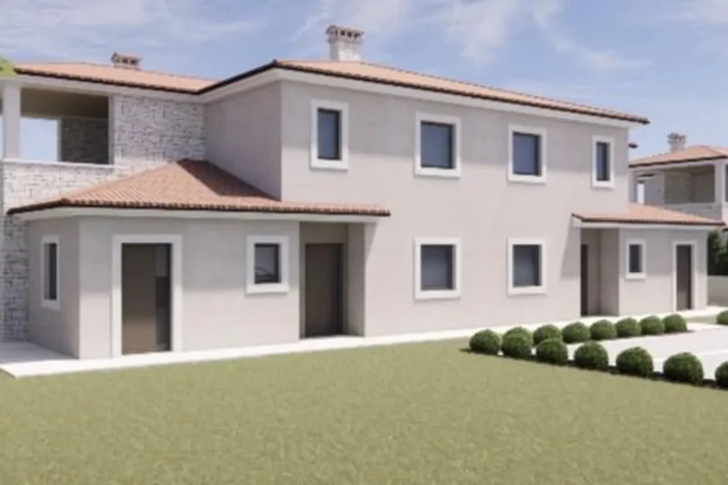 Istria, Premantura, house complex 200 m from the beach