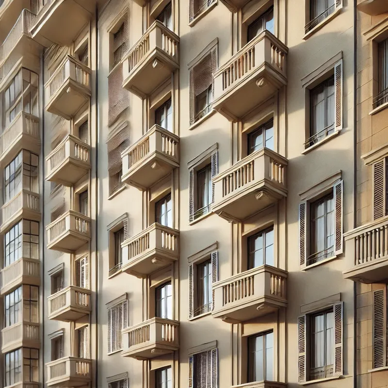 Trieste, building in the city center