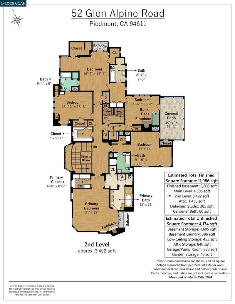 52 Glen Alpine Road, Oakland, California, United States. - Photo 24