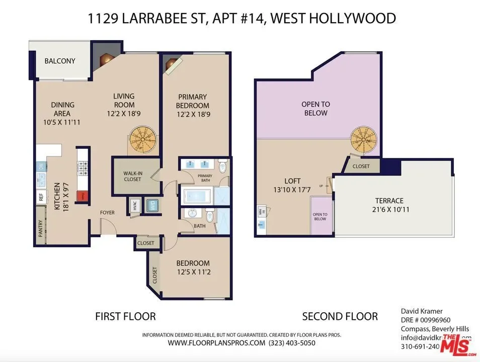 1129 Larrabee Street 14, Los Angeles, California, United States. - Photo 4