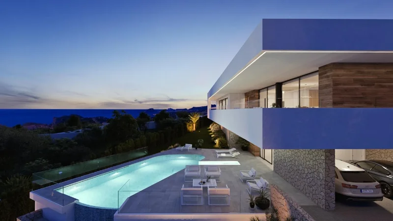 Brisa Del Mar Project, Modern Villa Of New Construction, Located In Benitachell.