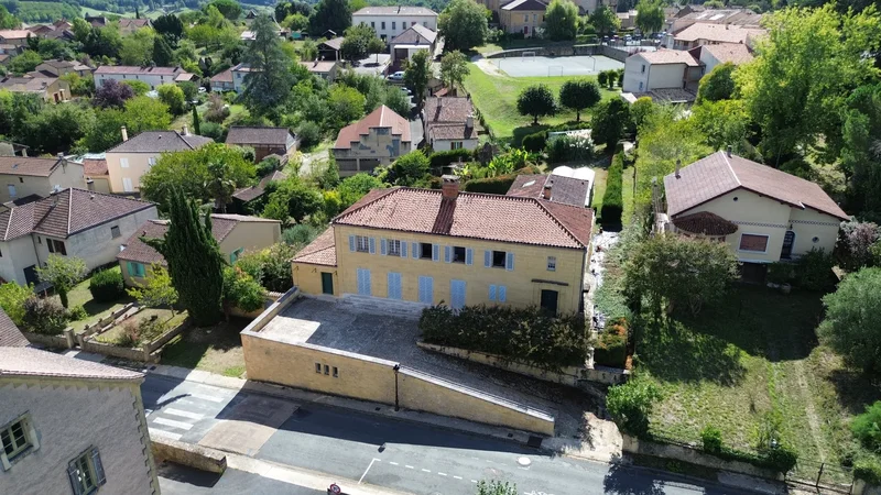 Perigord Noir, stunning view in a medieval village -