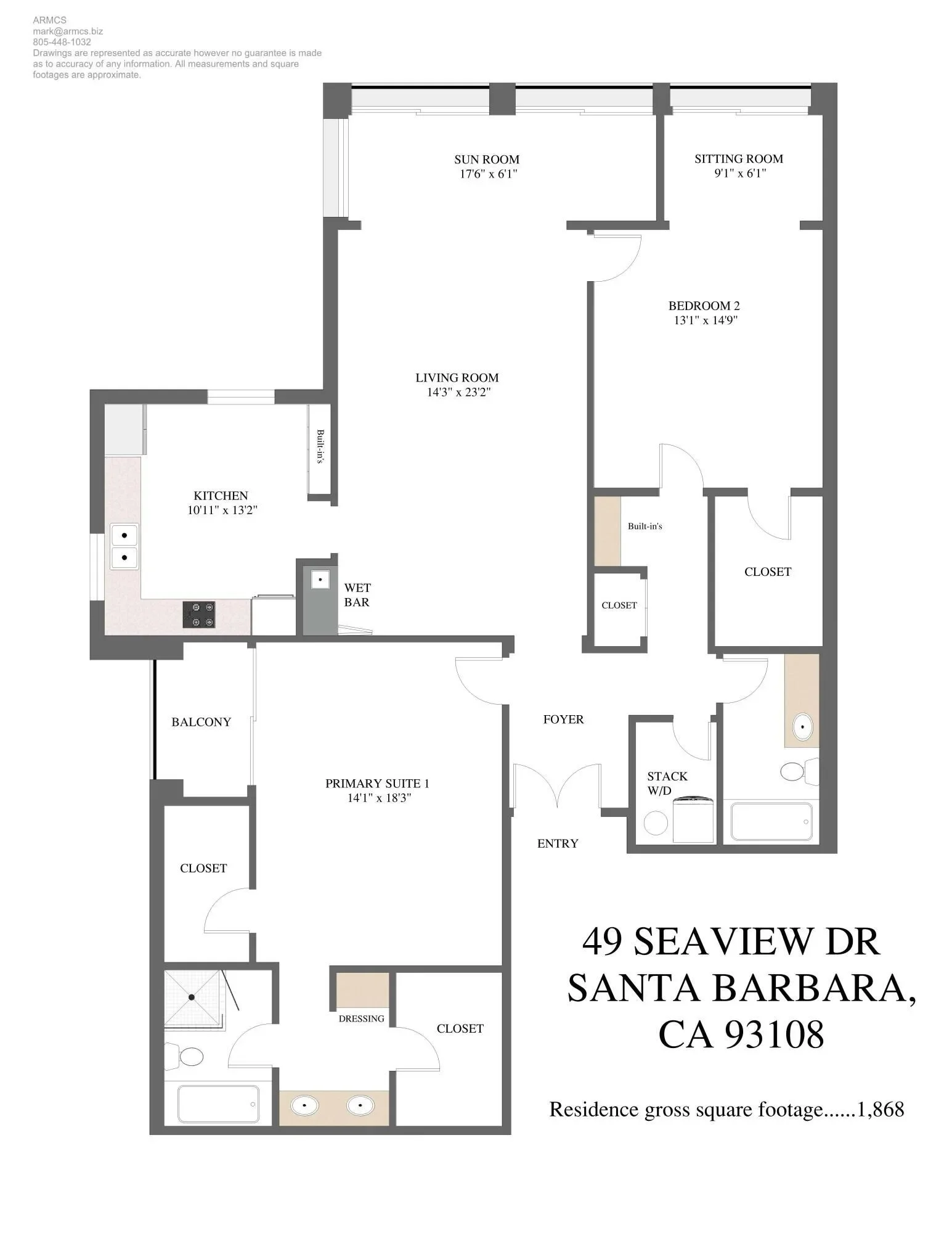 49 Seaview Drive, Montecito, California, United States. - Photo 14