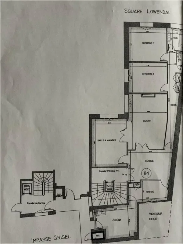 Appartement - Square Cambronne