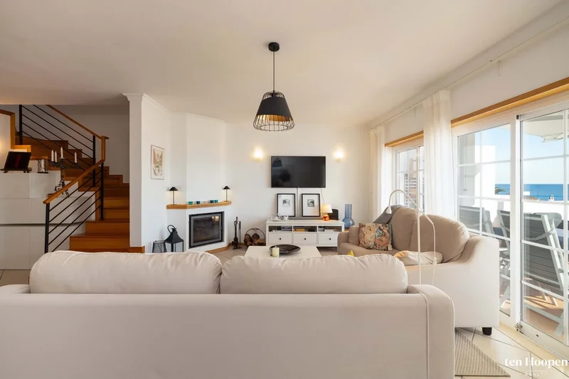 3-Bedroom Praia da Luz Townhouse with Sea Views and Exceptional Coastal Location