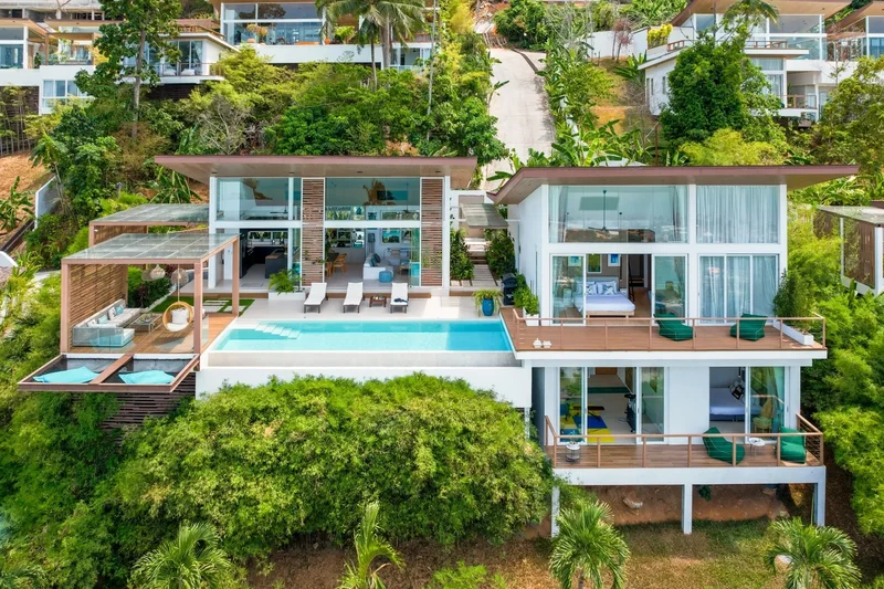 Stunning 4 Bed Luxury Sea View Villa in Bangpor, Koh Samui