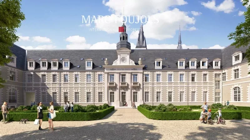 BLOIS / CHATEAUX DE LA LOIRE – Renovated 2-Bedroom Apartment in a Historic Monument