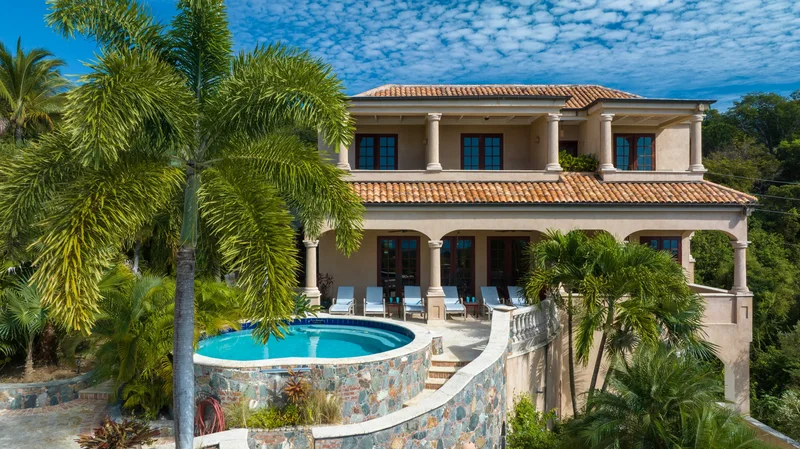 Timeless Island Villa with Sweeping Ocean Vistas