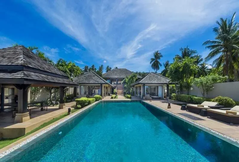 Expansive 5 Bedroom Beachfront Villa for Sale