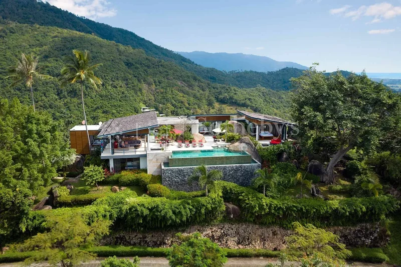 Enchanting Mountainside Villa Modern mountainside villa in a prestigious gated estate in the south, ideal for holiday use or investment., Ko Samui, 84 84140, Koh Samui, Surat Thani, Thailand. - Photo 35