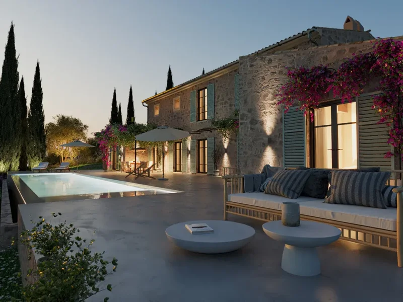 MONTUIRI: NEWLY BUILT ESTATE WITH VINEYARD, GUEST HOUSE & INFINITY POOL