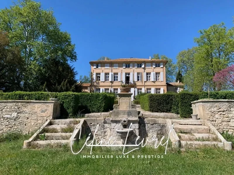 Dpt Bouches du Rhône (13), for sale AIX EN PROVENCE Superb 18th century bastide on 35 hectares of la