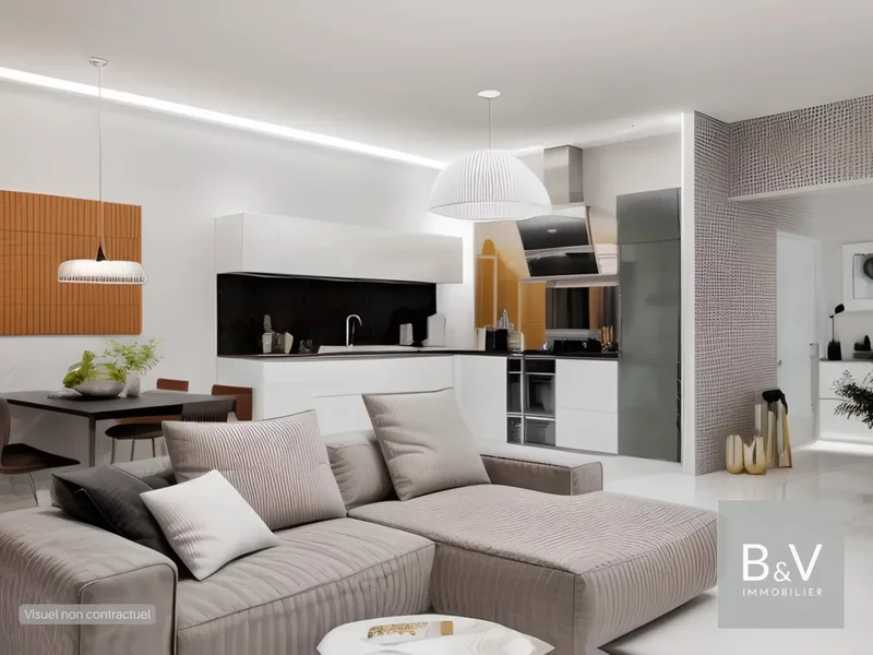 Superb 63 m² 3-room apartment in the heart of Antibes, a stone's throw from the sea!