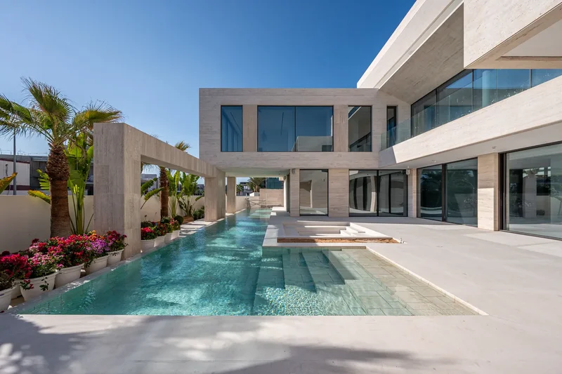 one-of-a-kind custom contemporary mansion