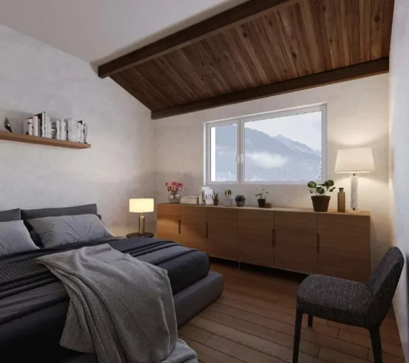 Residence Master Alpin A and B, 3.5 room apartment, high standing Crans Montana,