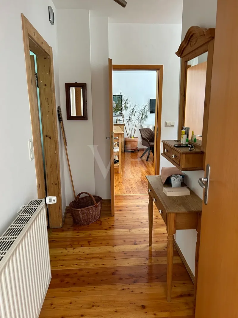 Idyllic semi-detached house with garden and wonderful views