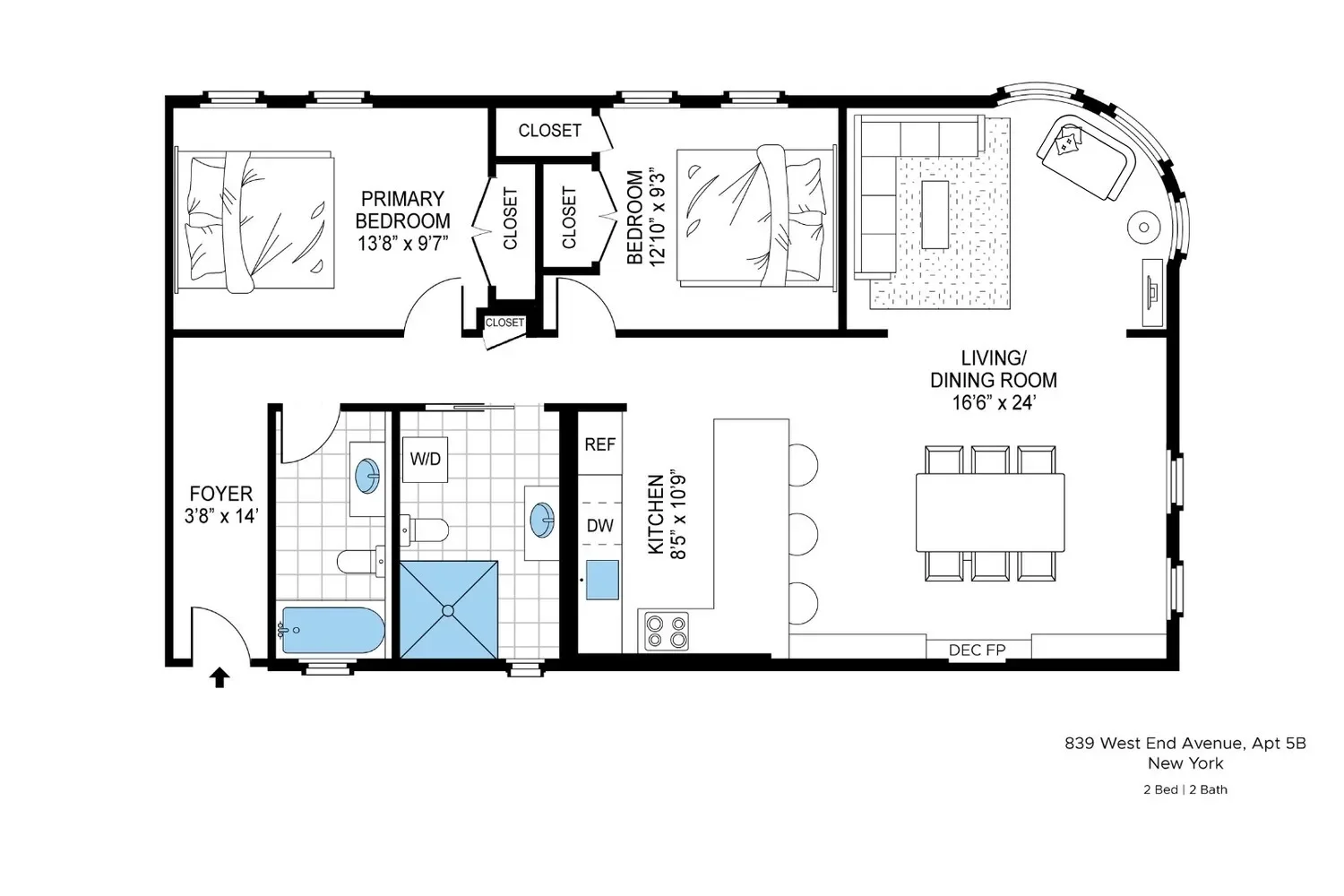 839 W END AVE, New York, New York, United States. - Photo 9