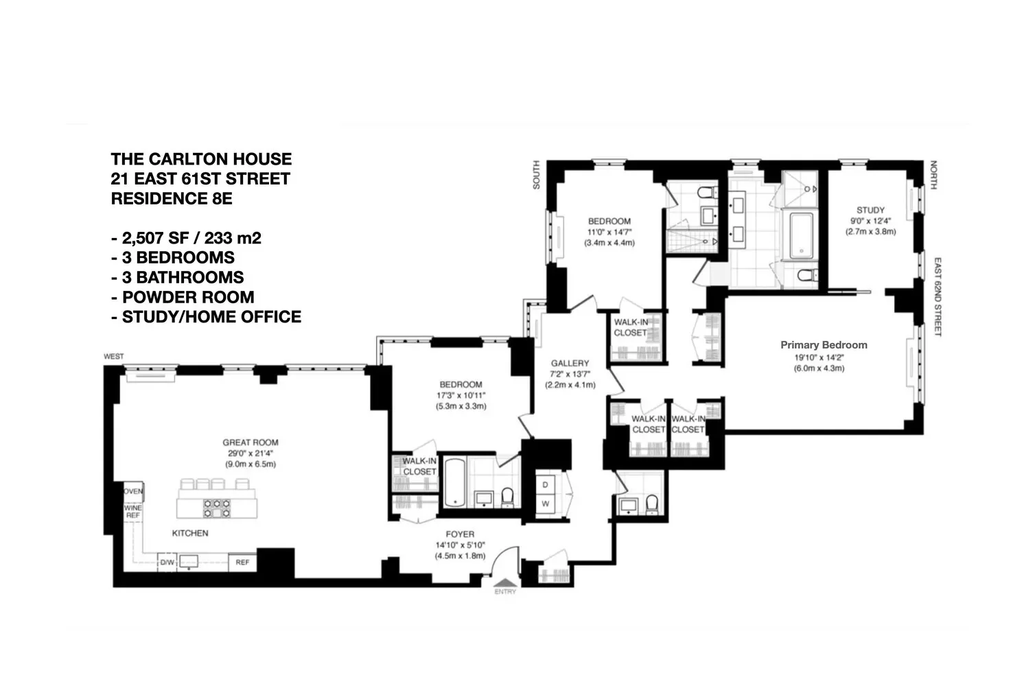 Carlton House, 21 E 61ST ST, New York, New York, United States. - Photo 19