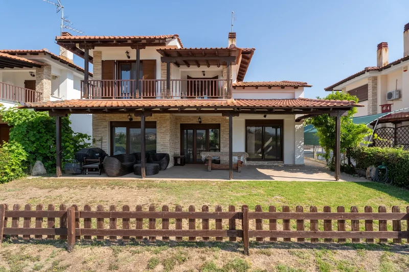 Seaview villa with private pool in Afytos
