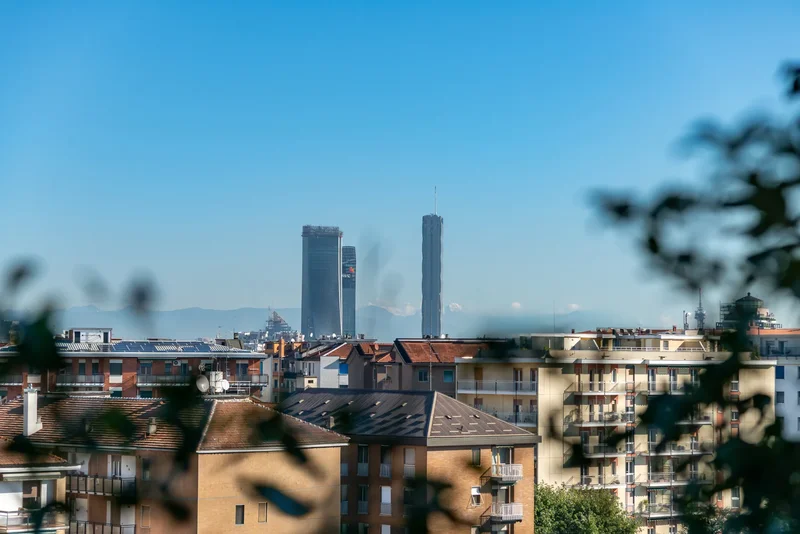 Four-room penthouse apartment with large terrace