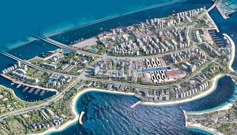 Premium Beachfront Corner Plot – Dubai Islands