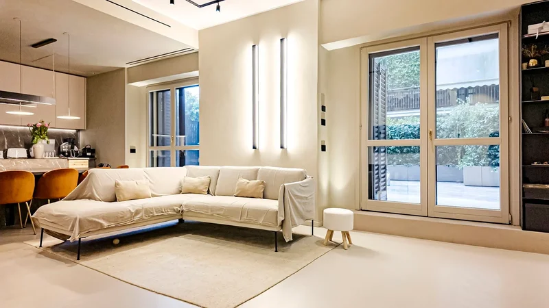 Modern renovated apartment with terrace