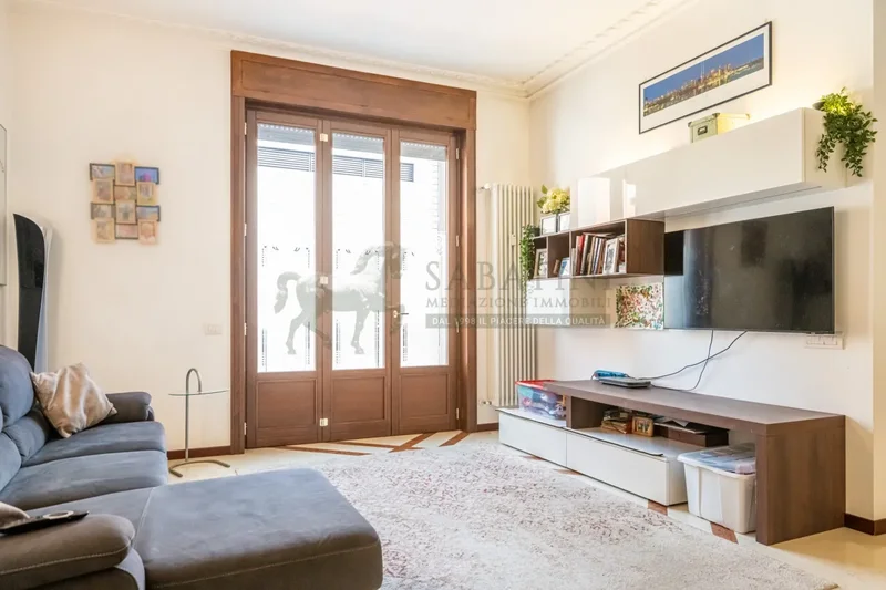 spacious two-room apartment with balconies
