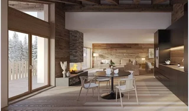 4.5 room apartment, spacious, high standing, nature, Crans-Montana town