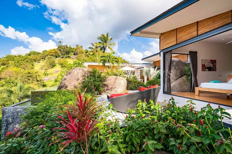 Enchanting Mountainside Villa Modern mountainside villa in a prestigious gated estate in the south, ideal for holiday use or investment., Ko Samui, 84 84140, Koh Samui, Surat Thani, Thailand. - Photo 34